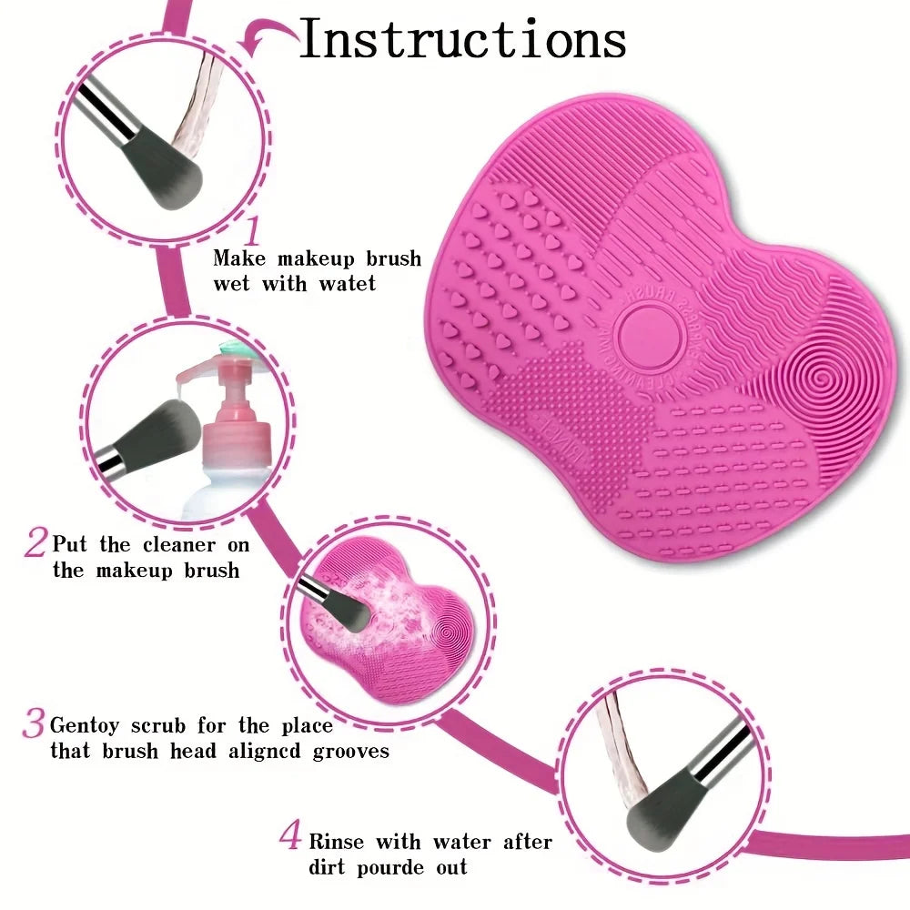 Makeup Brush Cleaning Pad