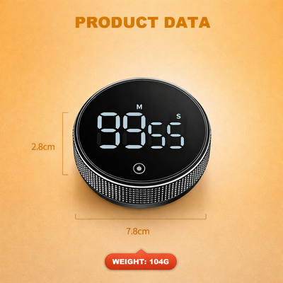 Magnetic LED Kitchen Timer