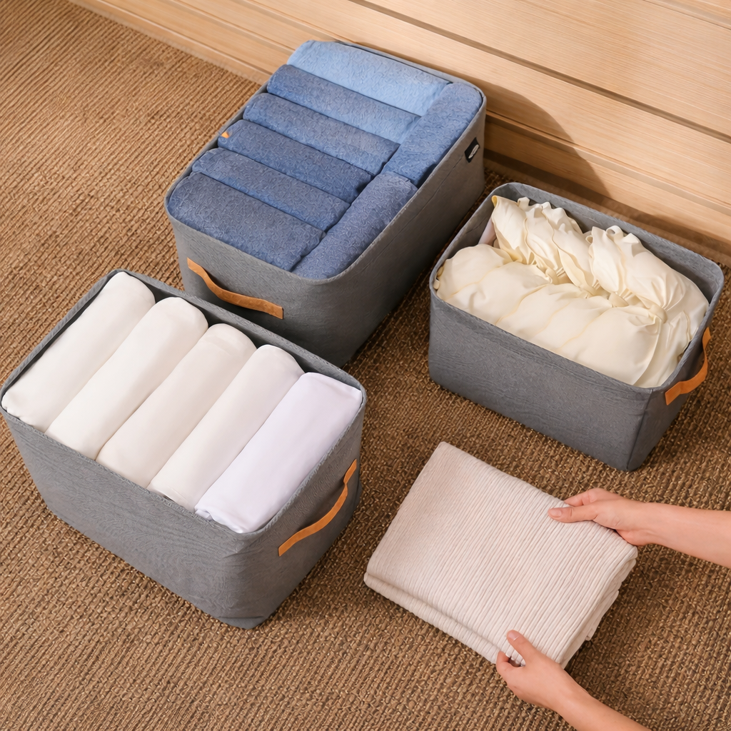 Foldable Wardrobe & Drawer Organizer