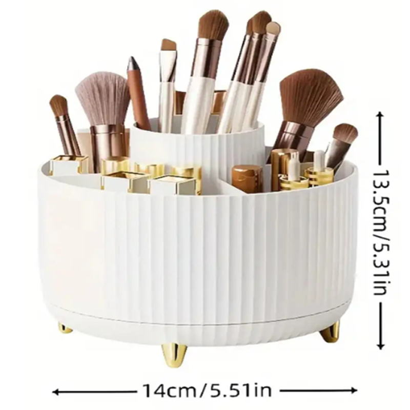 360° Rotating Makeup Organizer